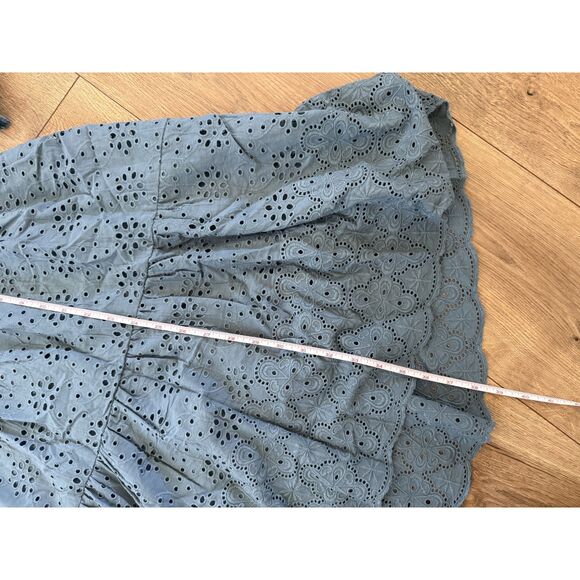 Eyelet Sundance Cotton Dress - Picture 10 of 11